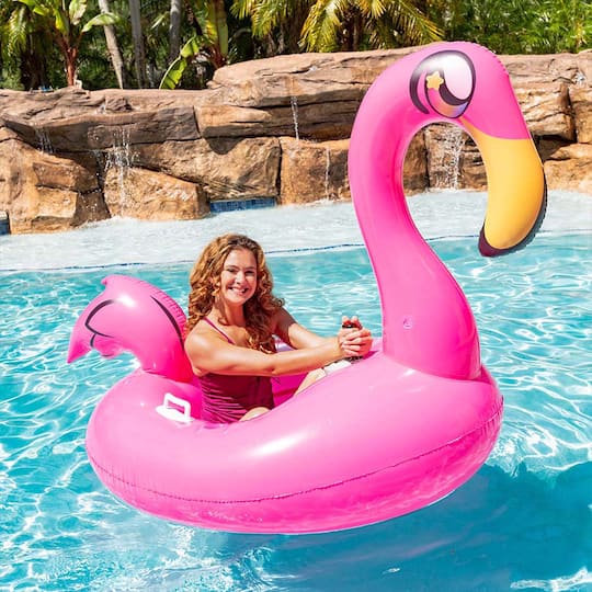 PoolCandy 48"Special Edition Motorized Flamingo Tube Runner